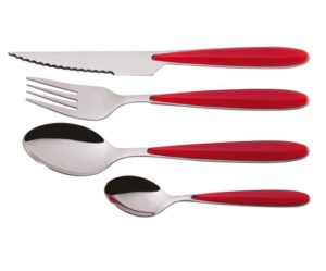 menagere 24 pieces couleurs ambiance