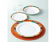 service de table en porcelaine reveillon - 40 pieces