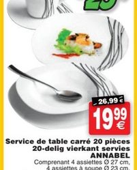 service de table trafic