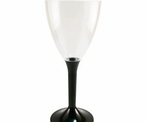 verre a vin fume noir