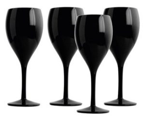 verre a vin noir degustation