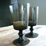 verres a eau fumes