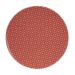 assiette plate rouge