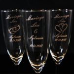 flute a champagne grave