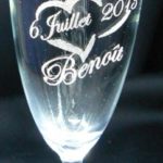 flute a champagne grave