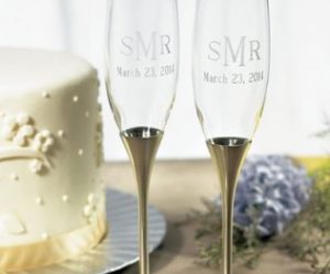 flute a champagne gravee mariage