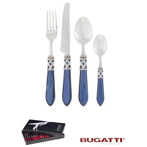menagere 24 pieces inox avec manche nacre aladdin