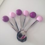 service de table fushia