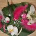 service de table fushia