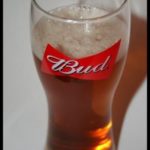 verre a biere budweiser
