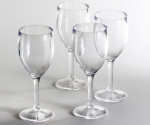 verre a pied plastique pas cher