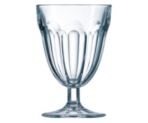 verre a pied solide