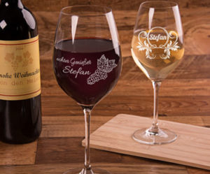 verre a vin blanc personnalise