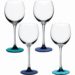 verre a vin bleu