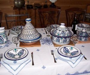 service de table a couscous
