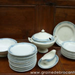 service de table sarreguemines prix