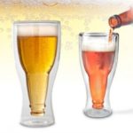 verre a biere bouteille inversee