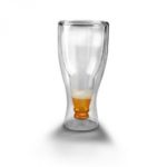 verre a biere bouteille inversee