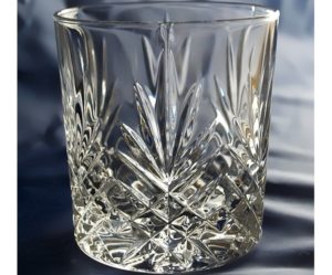 verre a whisky en cristal de boheme